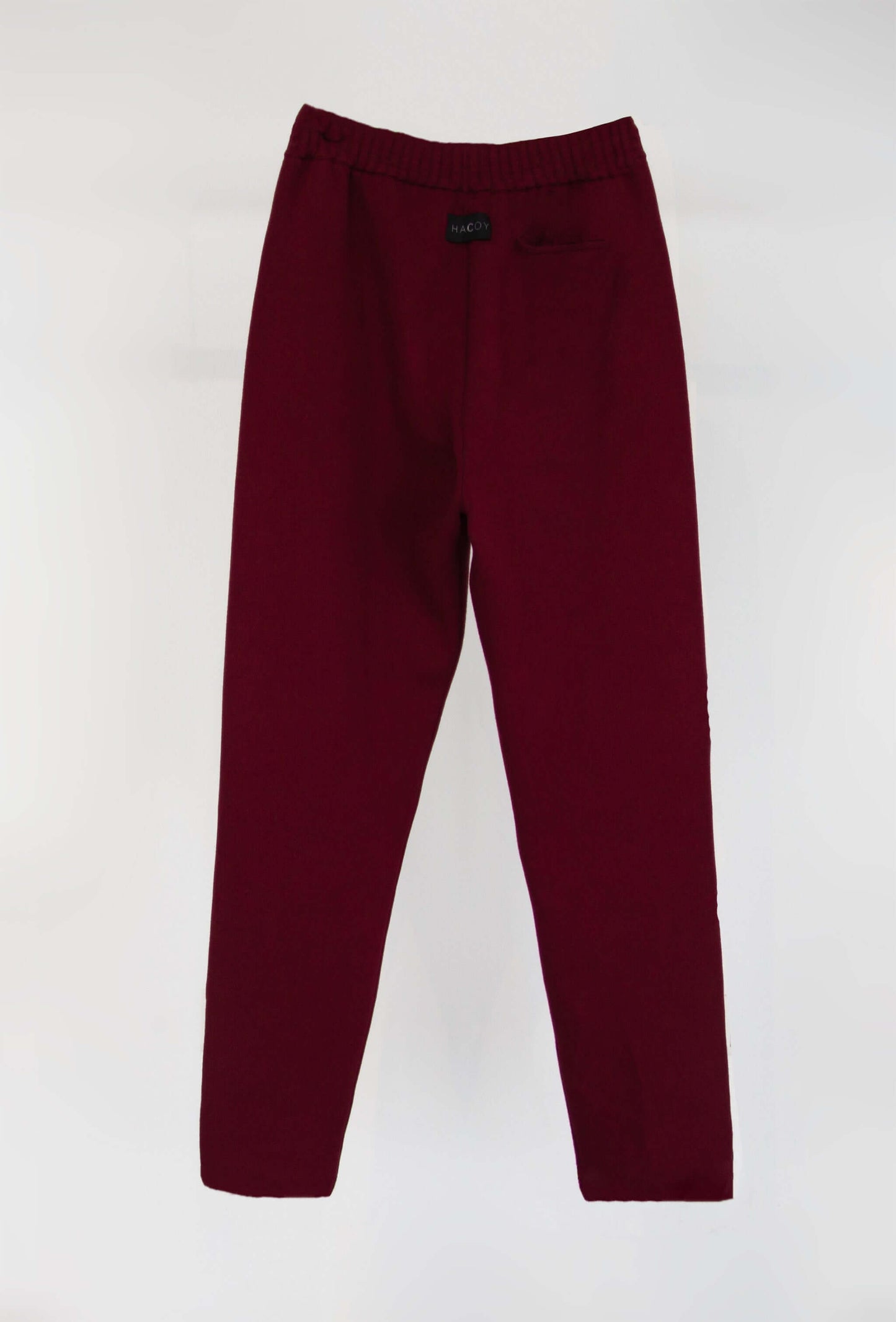 Bordeaux Organic Cotton & Cashmere Sweatpants (Pre-order) displayed against a plain background.