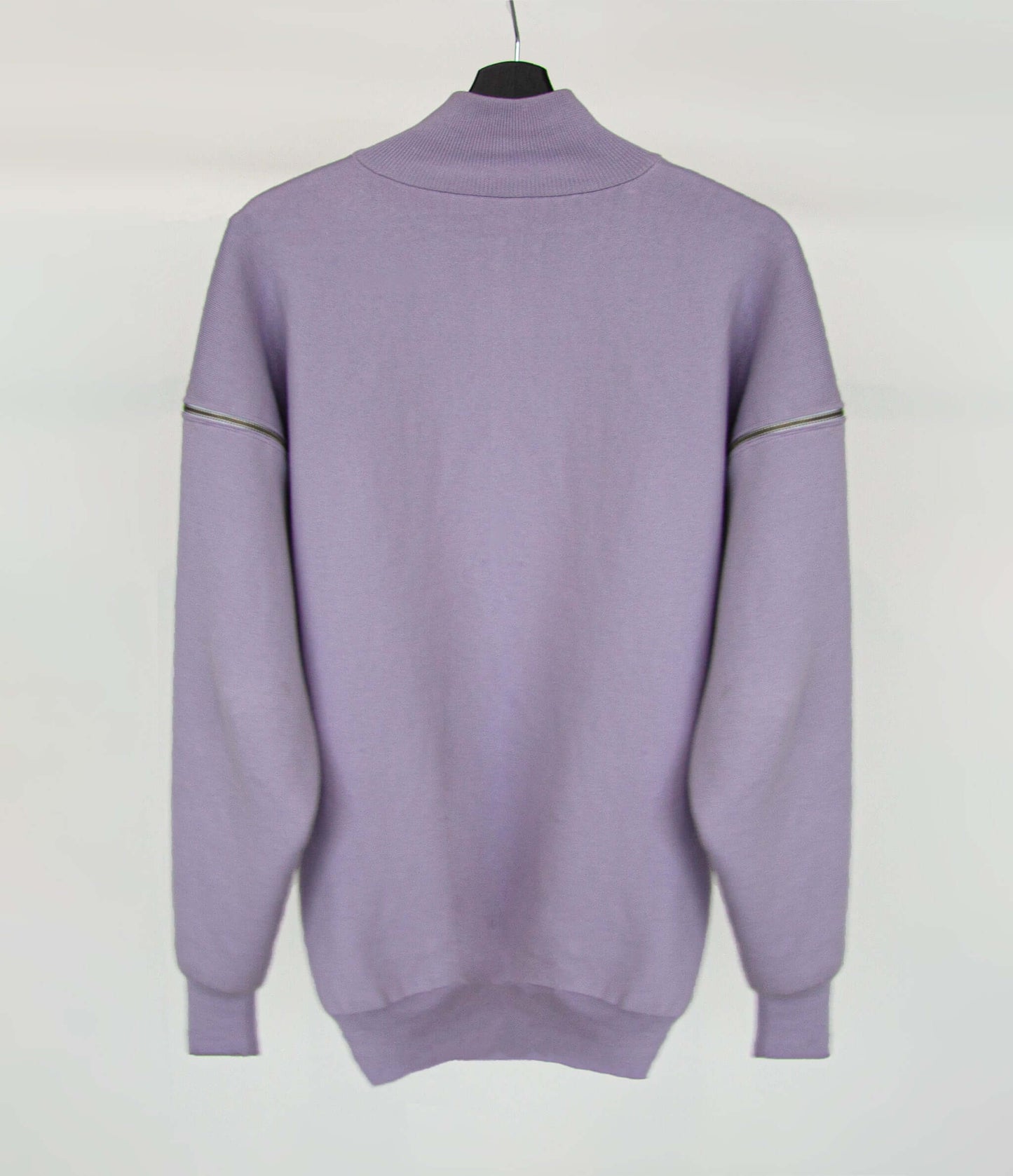 Light Purple Organic Cotton & Cashmere Knitwear Sweater (Pre-order) from HACOY, showcasing sustainable luxury and Italian craftsmanship.