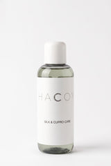 HACOY Silk & Cupro Care, 240 ml bottle, English label