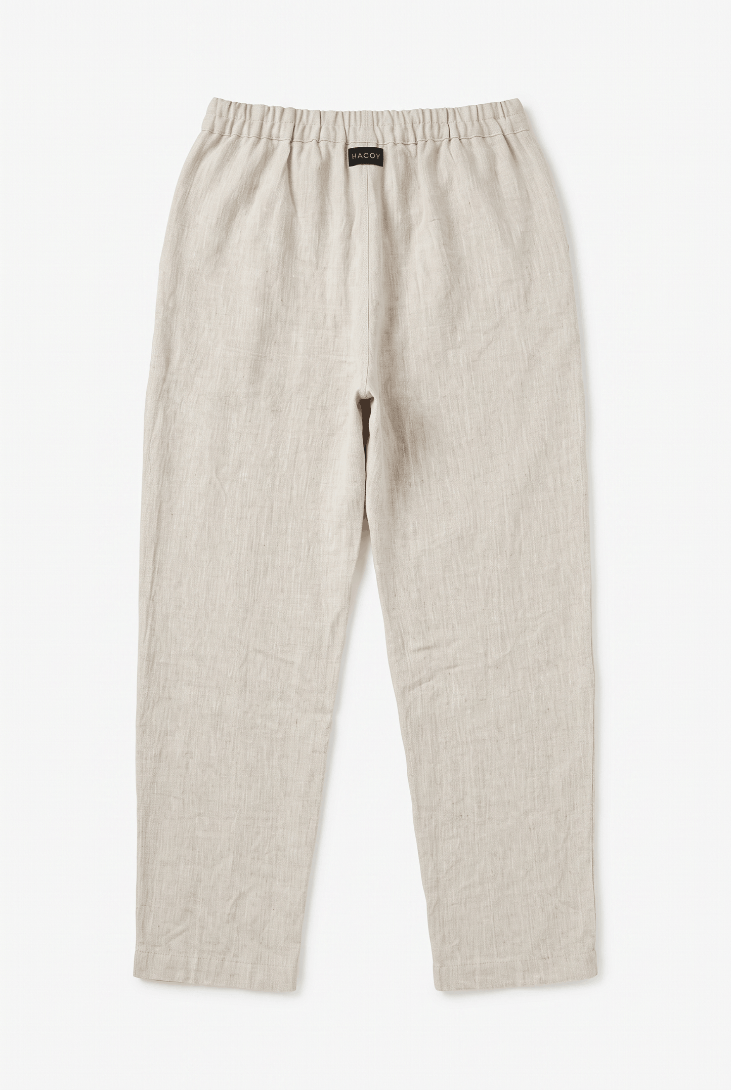 Linen Trousers, Natural Sample Piece