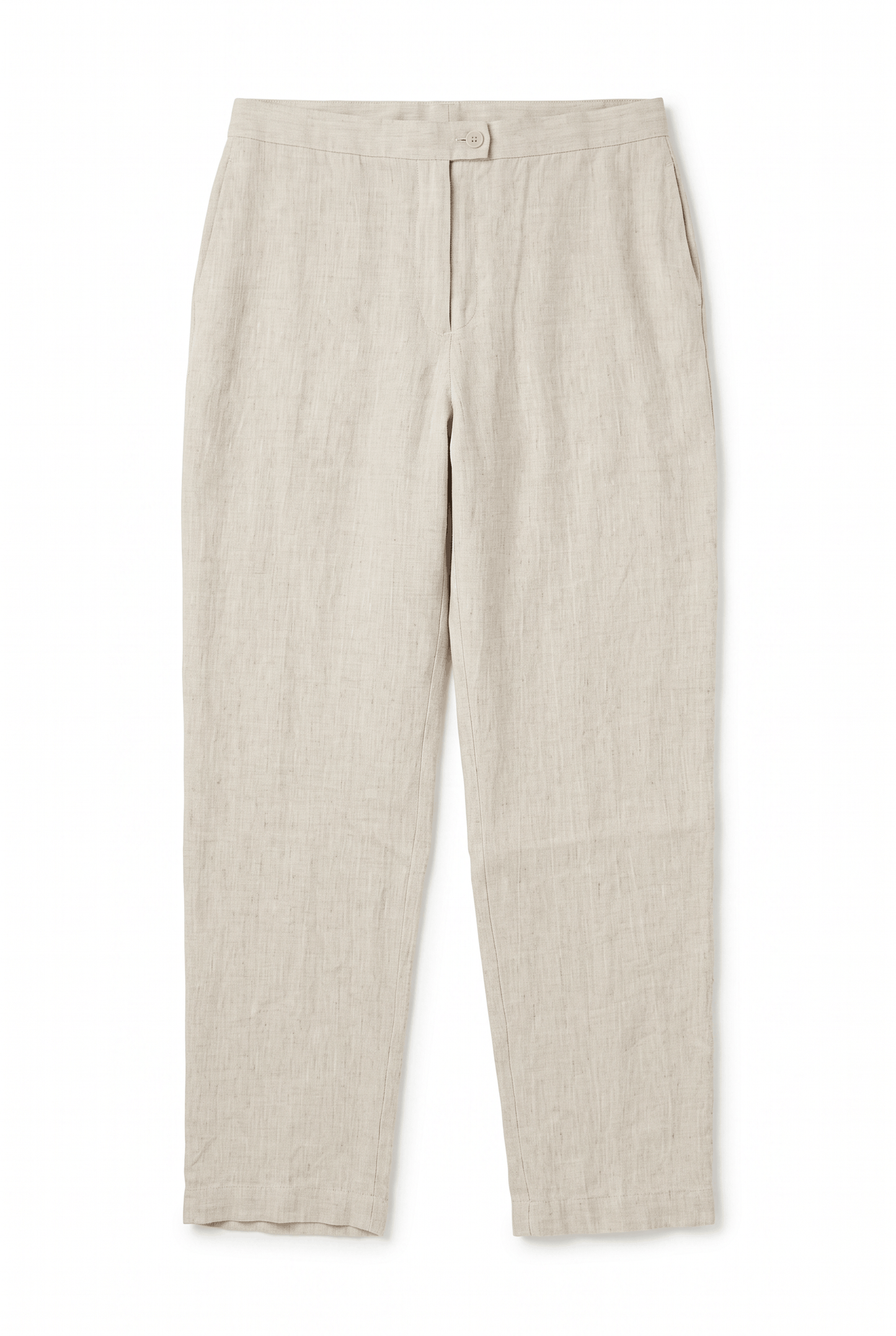 Linen Trousers, Natural Sample Piece