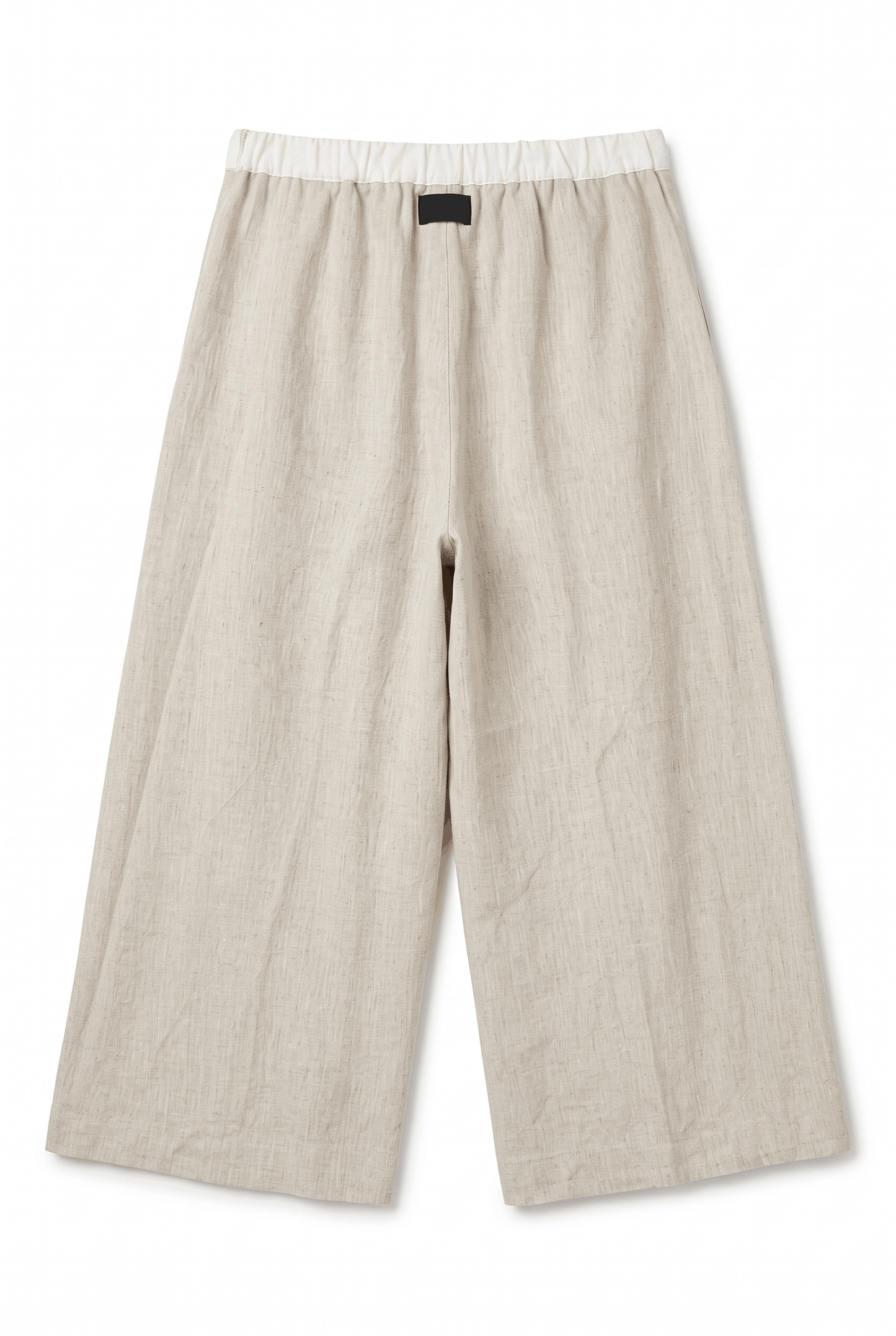 Cropped Linen Trousers, Sample Piece