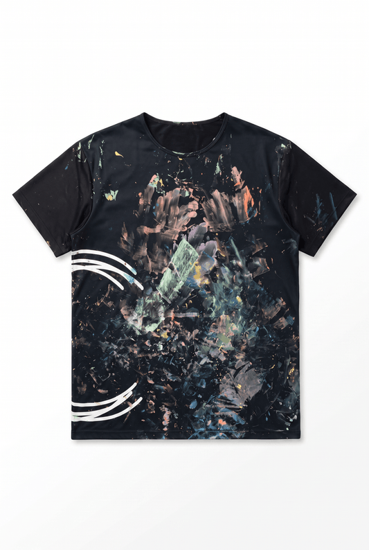Hand Painted Sports Shirt, One of One