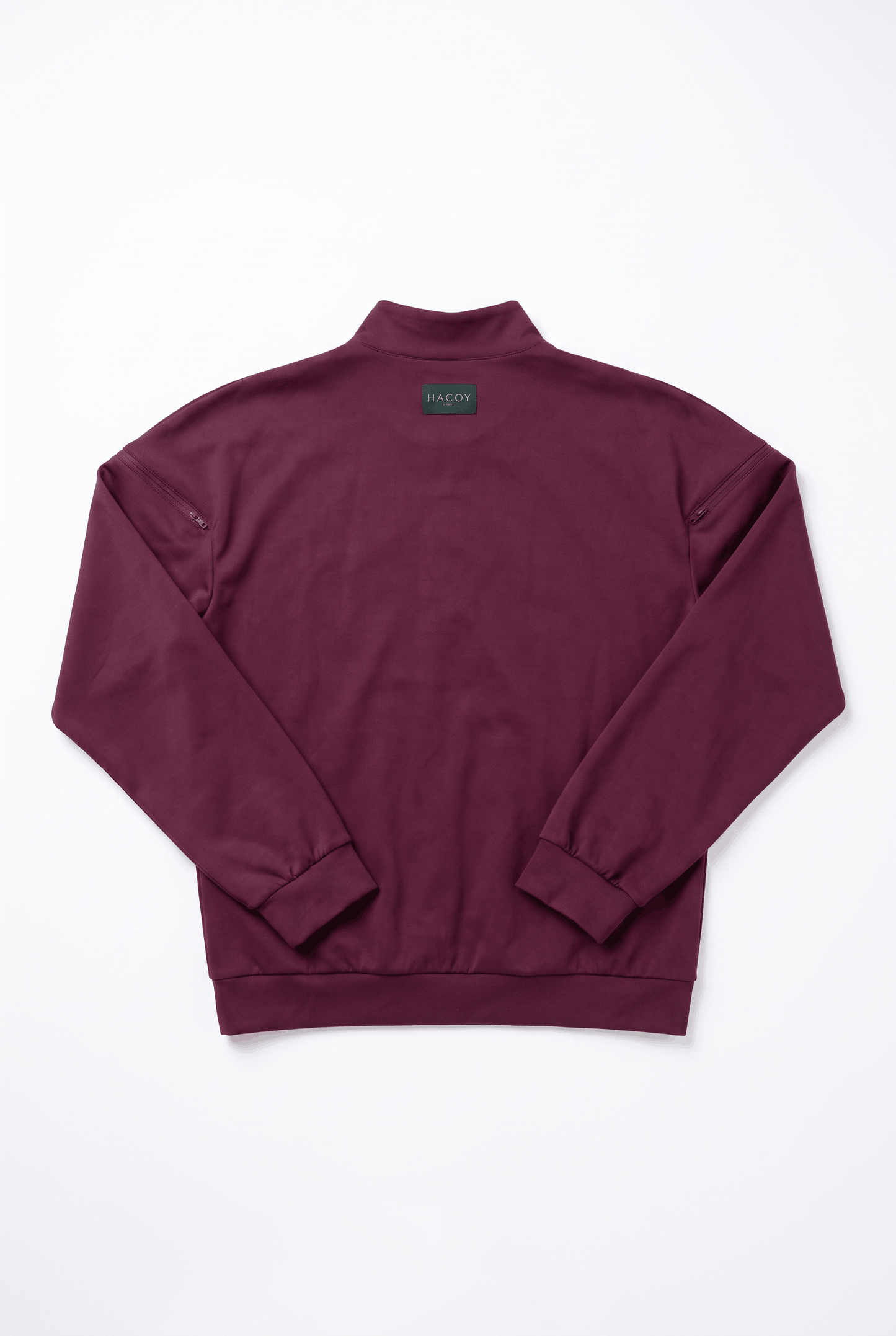Half Zip Sweater, Bordeaux Sample Piece