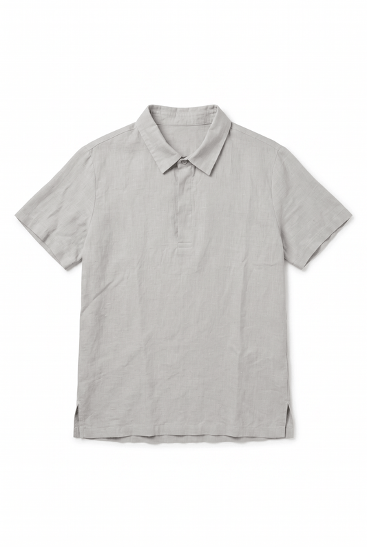Linen Shirt, Grey Sample Piece