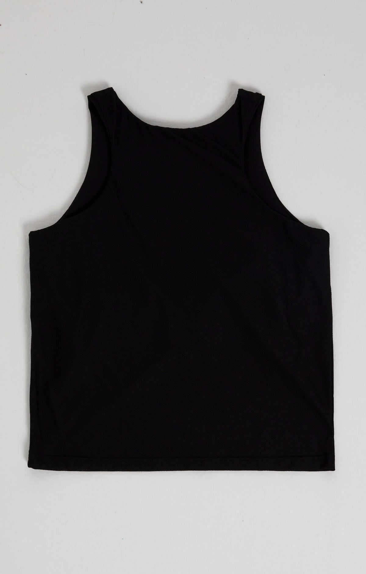 Sports Tanktop in black, featuring a simple design with breathable fabric and incorporated support.