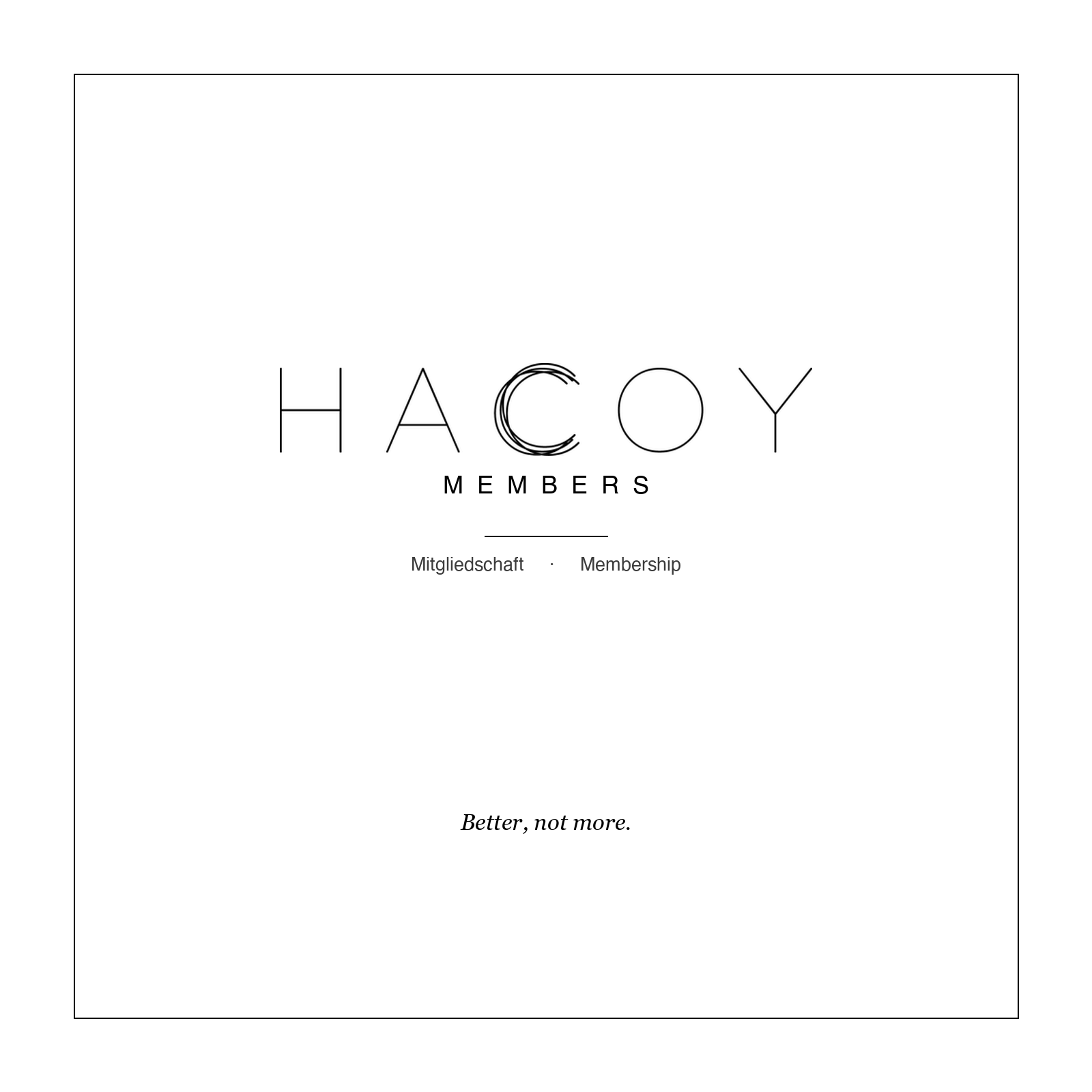 HACOY Members