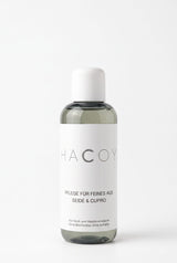 HACOY Pflege für Feines aus Seide & Cupro, 240 ml Flasche, deutsches Etikett