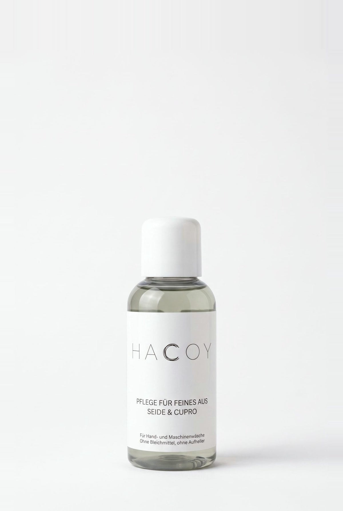 HACOY Pflege für Feines aus Seide & Cupro, 50 ml Reiseflasche, deutsches Etikett
