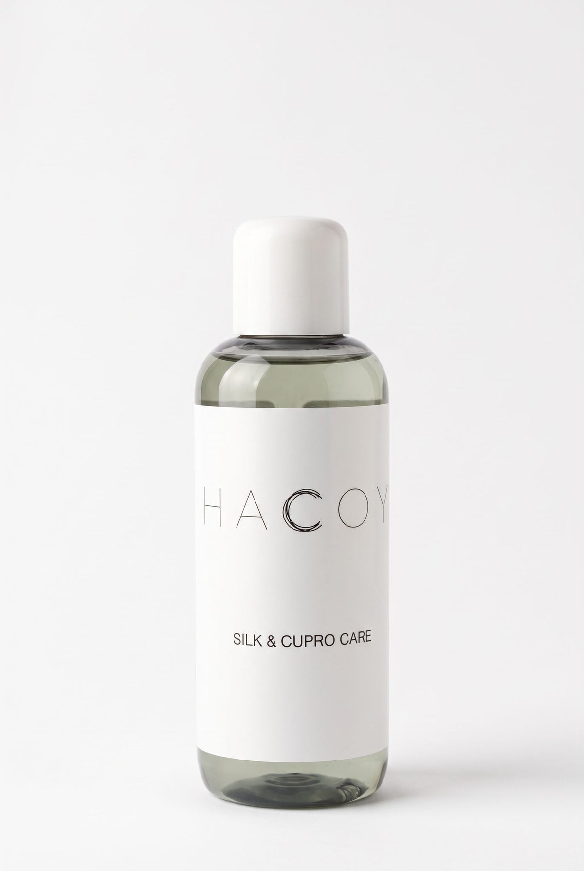 HACOY Silk & Cupro Care, 240 ml bottle, English label