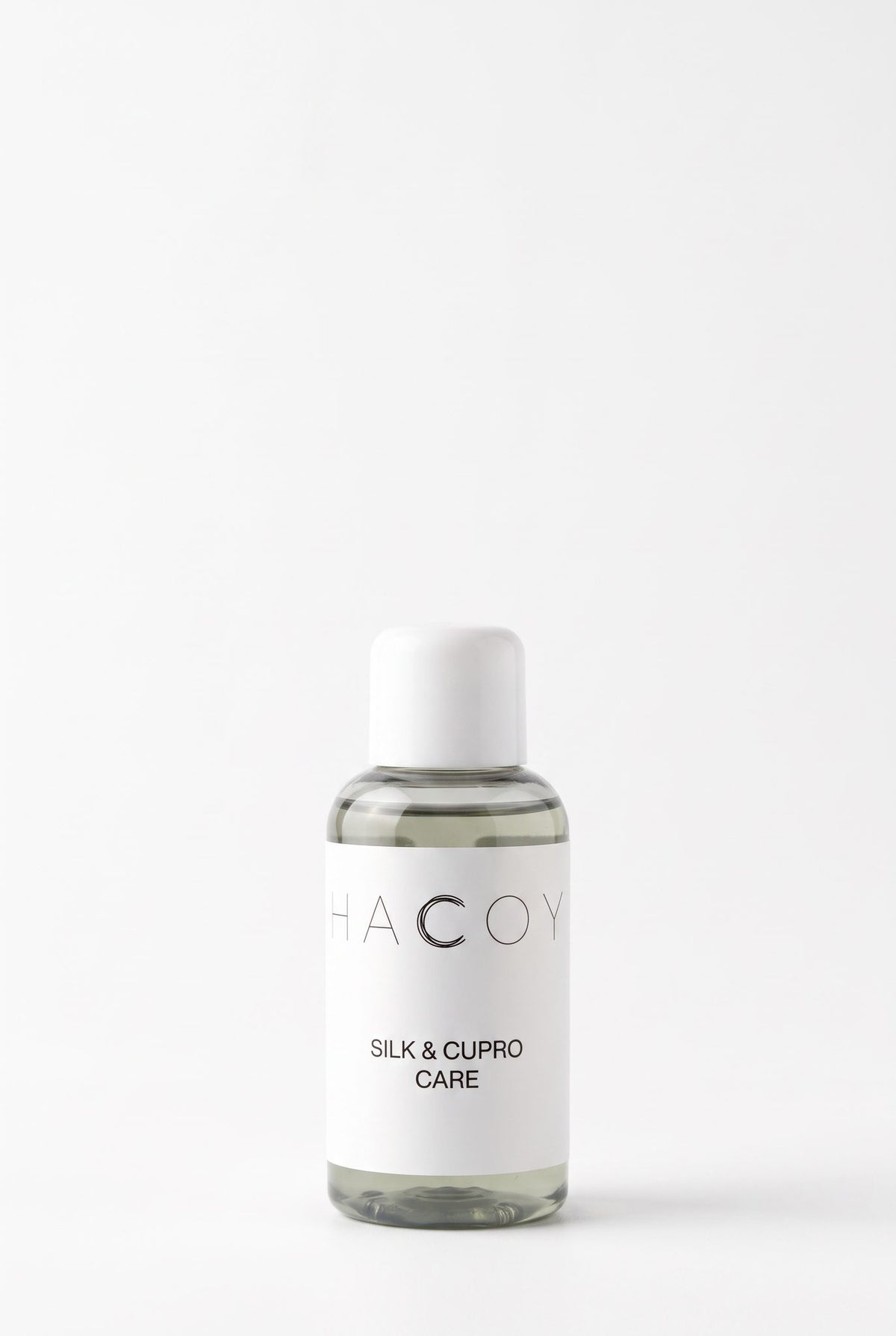 HACOY Silk & Cupro Care, 50 ml travel bottle, English label