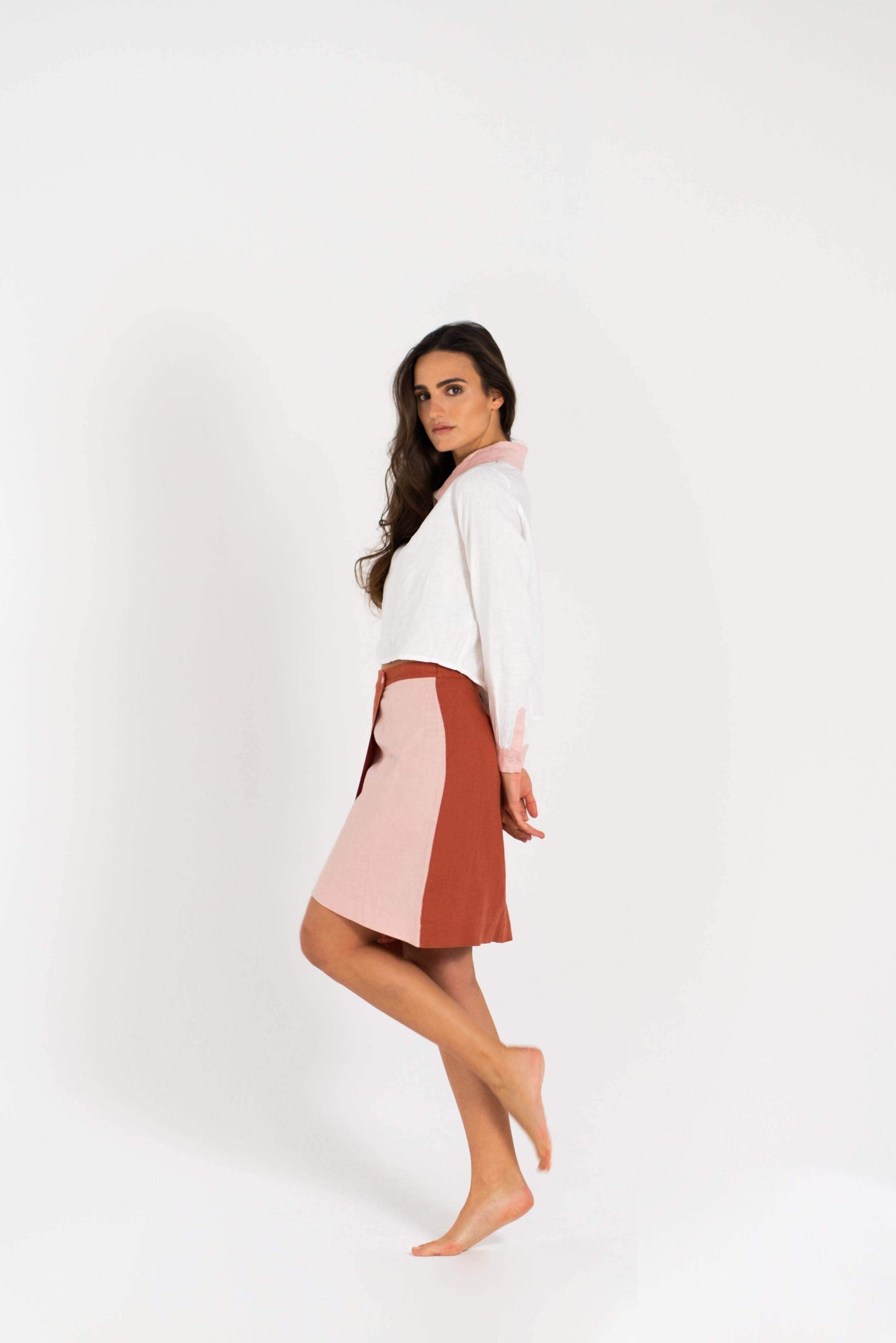 Linen Business Skirt (Pre-owned)