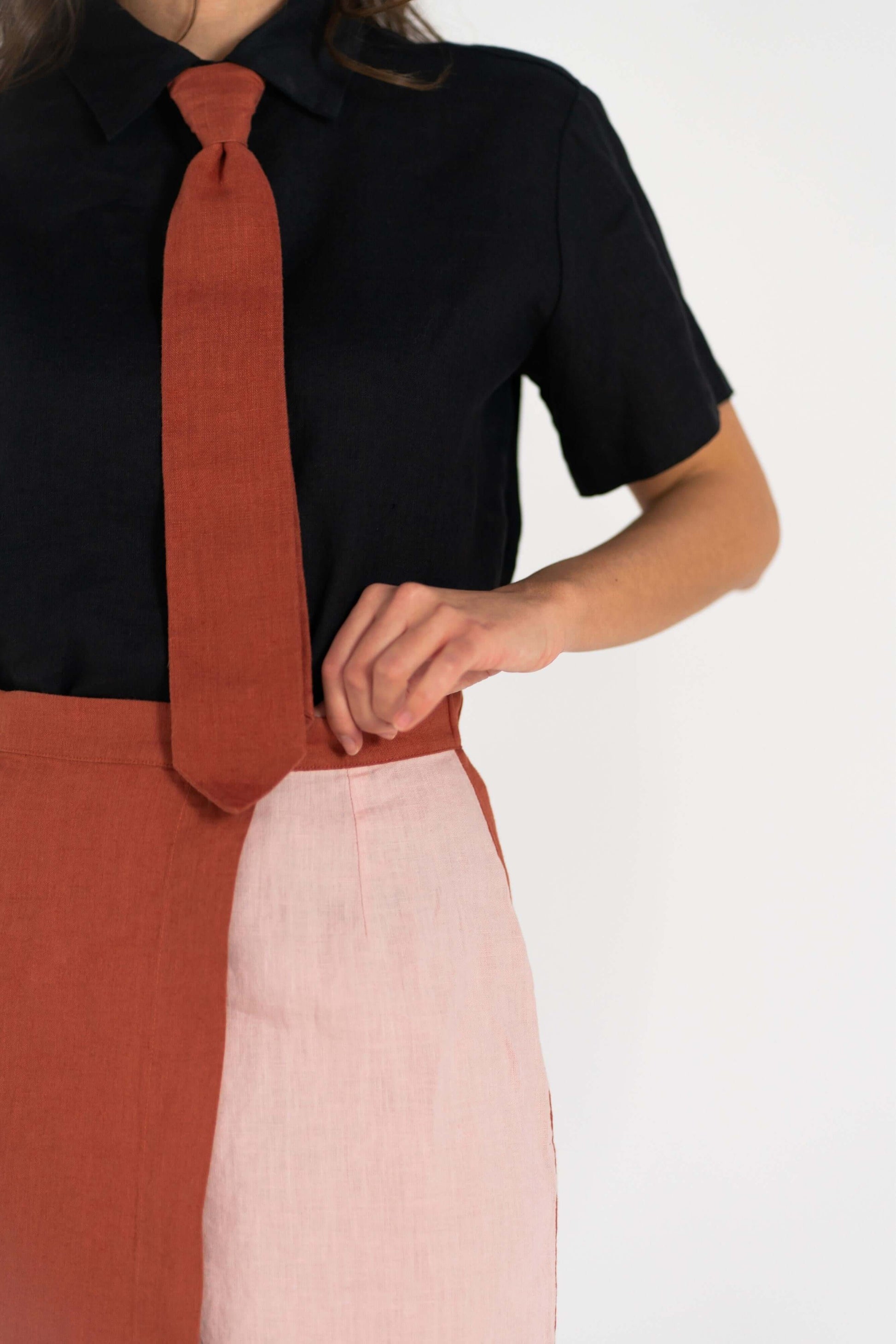 Linen Business Skirt (Pre-owned)