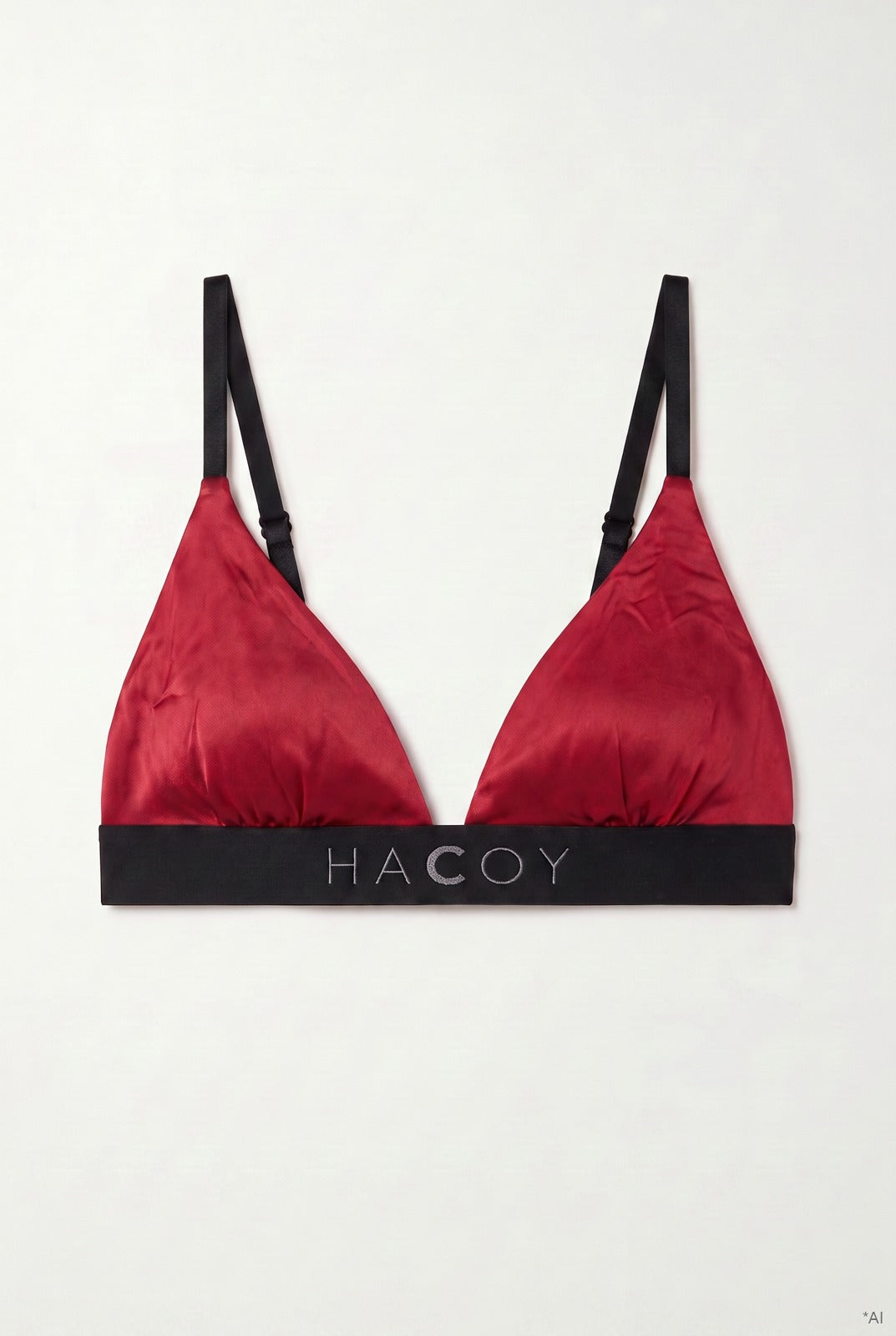 Silk Bra product flatlay (AI-assisted visual)