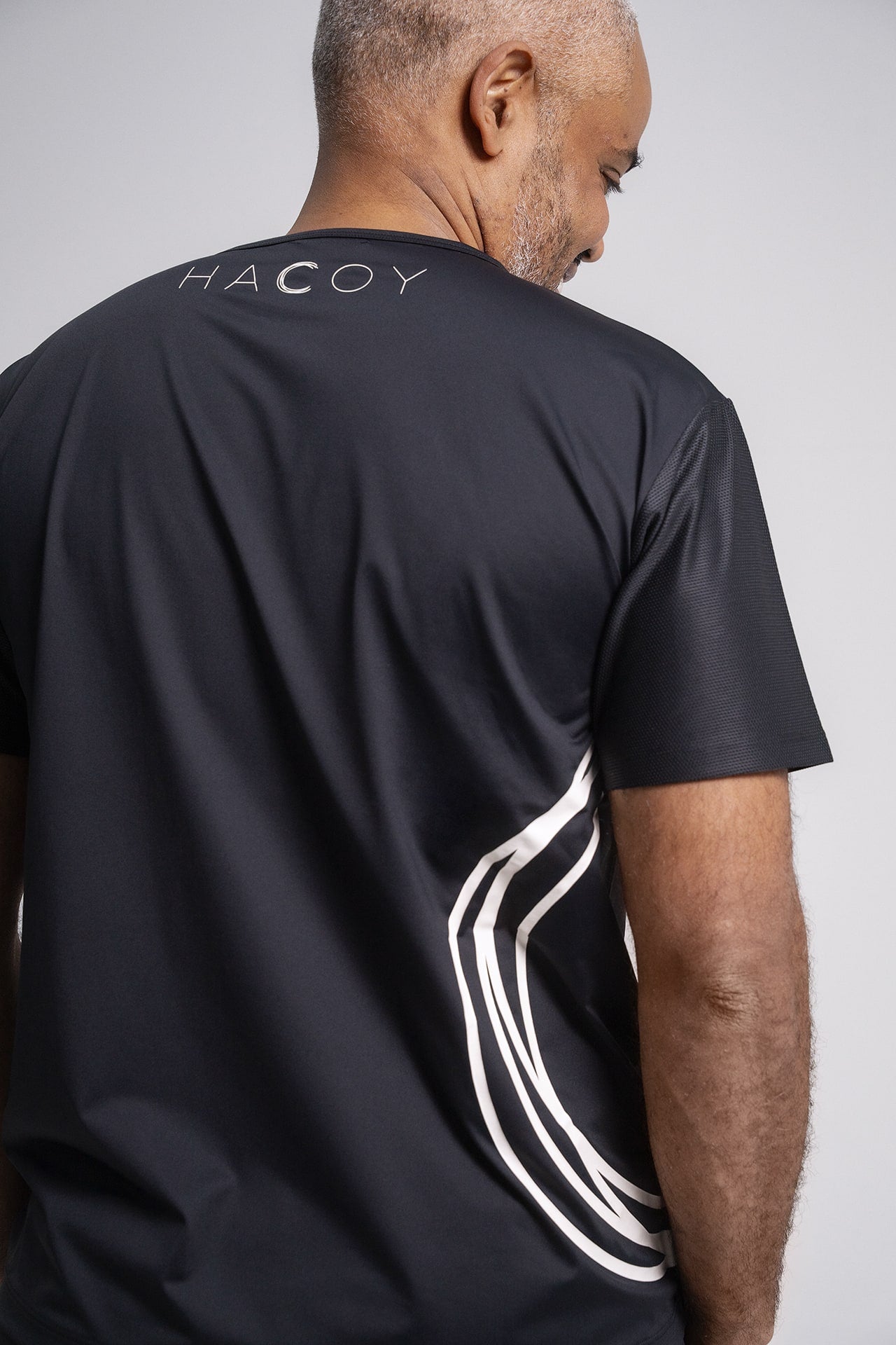 HACOY Sports Shirt, First Edition, black, thicker Italian Lycra
