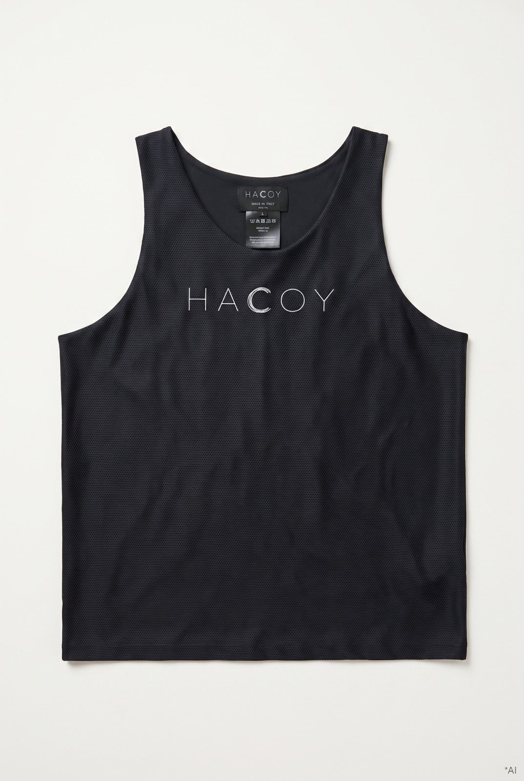 Sports Tank Top product flatlay (AI-assisted visual)