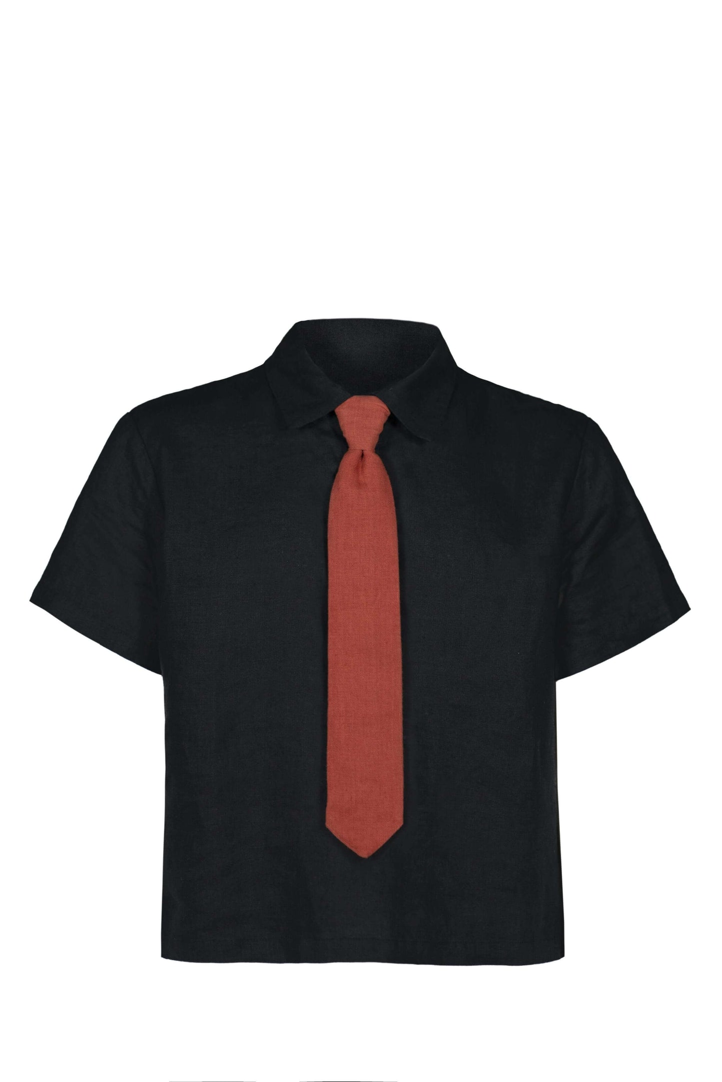 Linen Tie Shirt