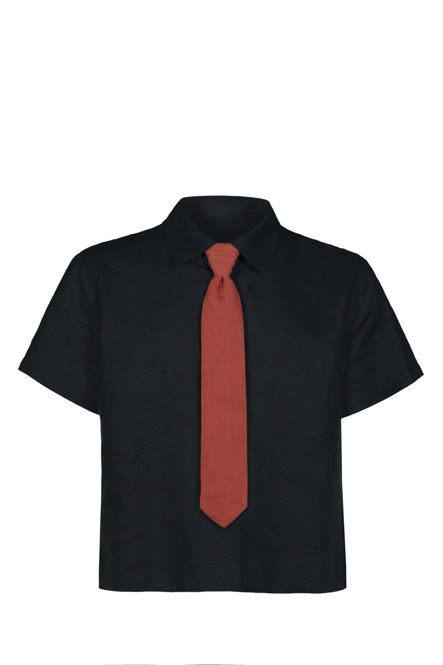 Linen Tie Shirt